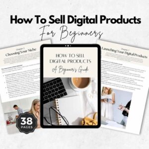 how to sell digital products in 2025 | ebook (full course) | passive income | limited time offer